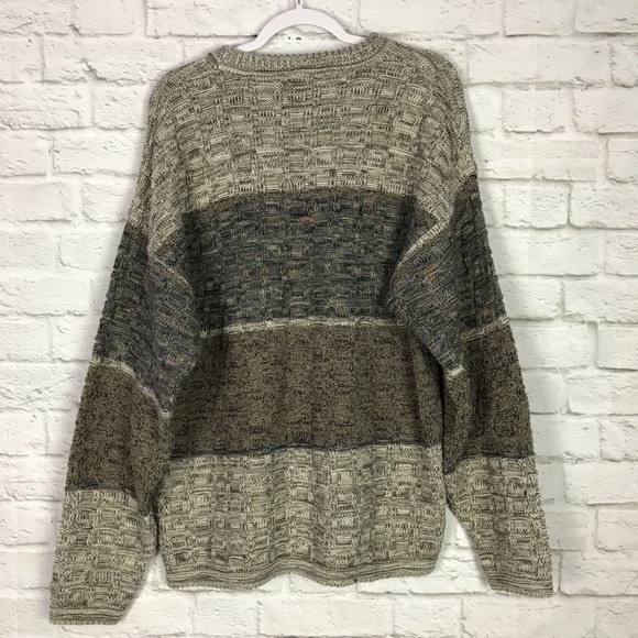 Maglificio Florence Textured Wool Crewneck Sweater - Picture 2 of 5